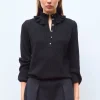 blouse maille mini-chevrons