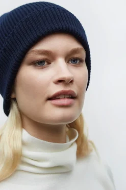 bonnet côtes festonnées en maille
