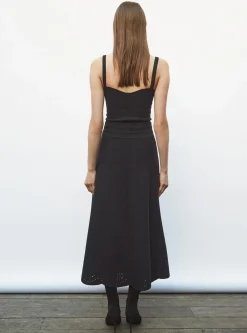 brassière maille broderie anglaise