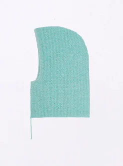 cagoule en maille torsadée