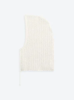 cagoule en maille torsadée