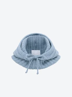 cagoule en maille torsadée