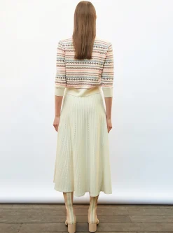 cardigan maille jacquard fair isle