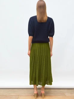 cardigan v maille cloquée