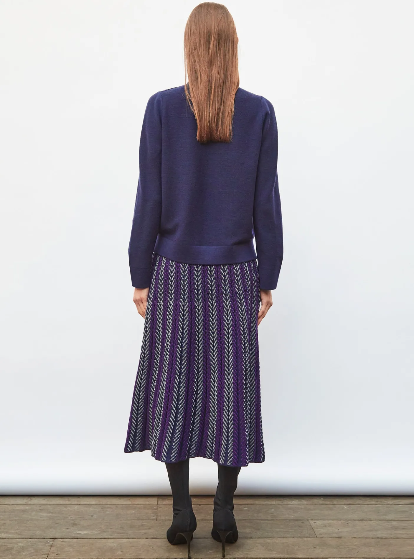 chemise maille col croquet