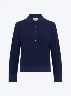 chemise maille col croquet