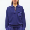 chemise maille col gansé