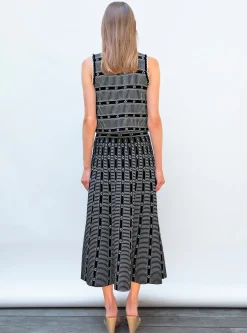 débardeur maille mini fleurs