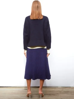 grand cardigan en maille ondulée
