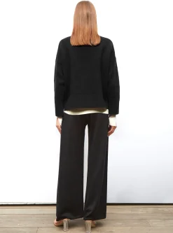 grand cardigan en maille ondulée