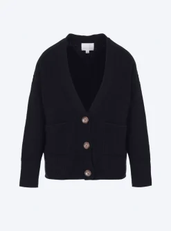 grand cardigan en maille ondulée