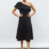 jupe midi maille smockée