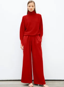 pantalon fluide maille fine jersey