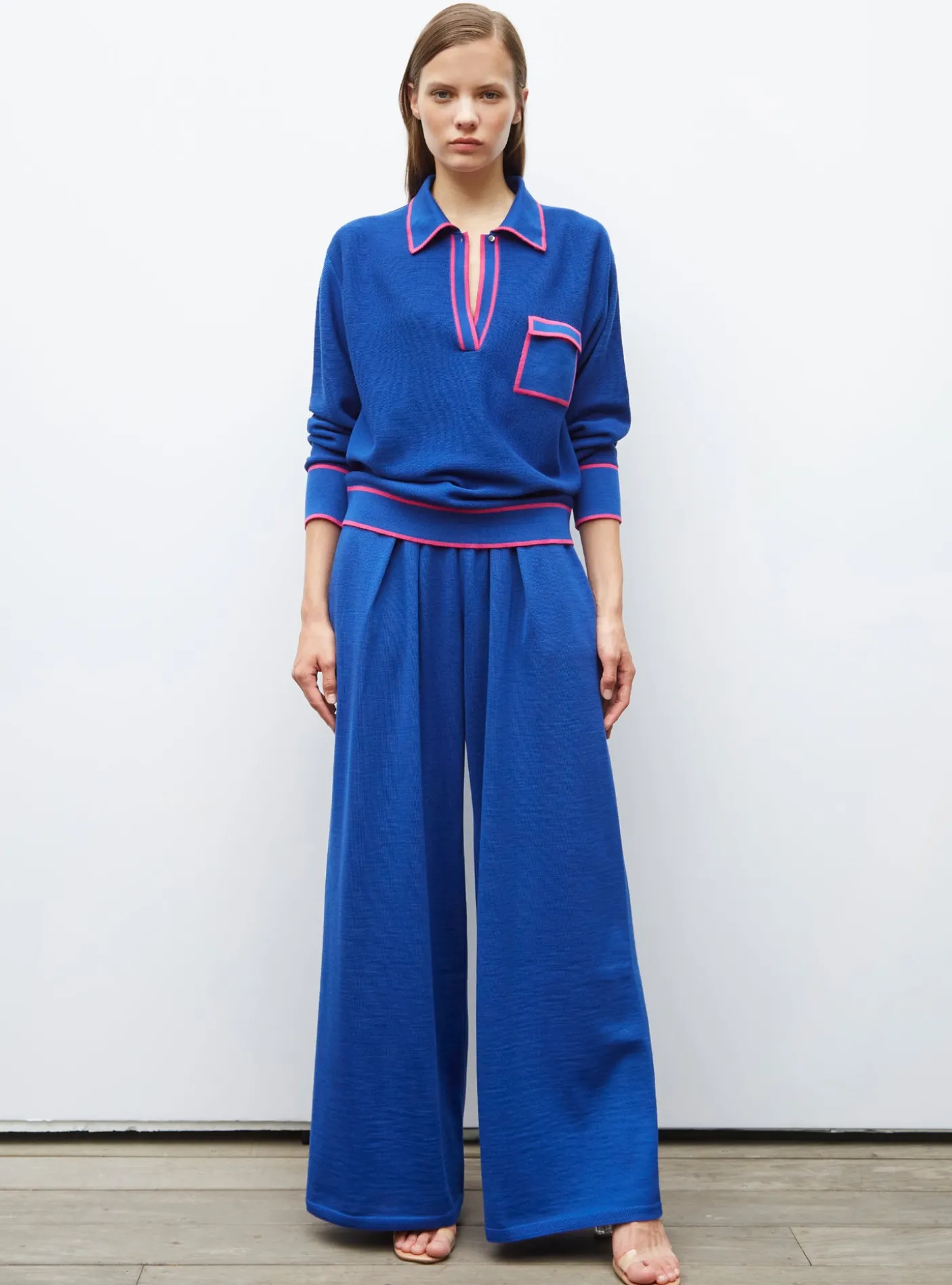 pantalon fluide maille fine jersey