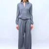 pantalon fluide maille fine jersey