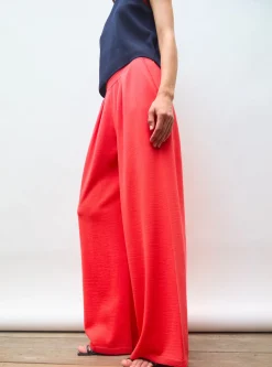 pantalon fluide maille fine jersey