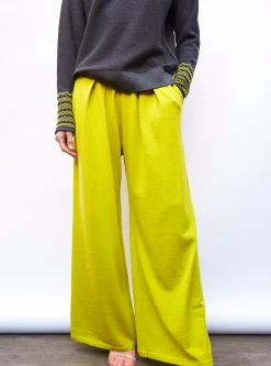 pantalon fluide maille fine jersey