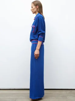 pantalon fluide maille fine jersey