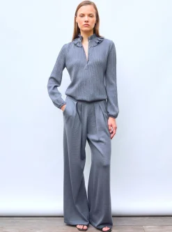 pantalon fluide maille fine jersey