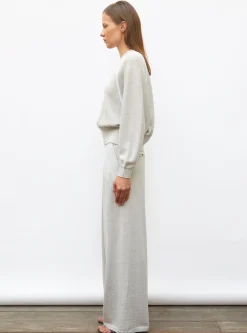 pantalon fluide maille fine jersey