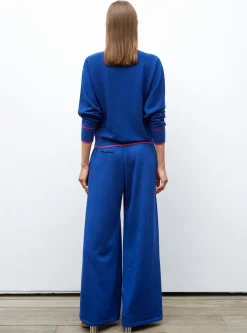 pantalon fluide maille fine jersey