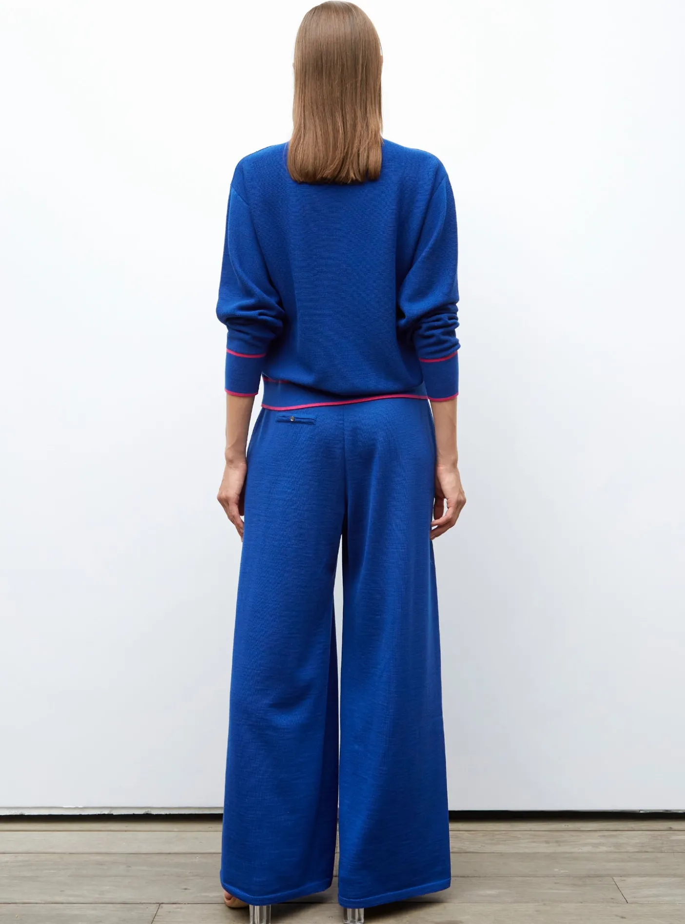 pantalon fluide maille fine jersey
