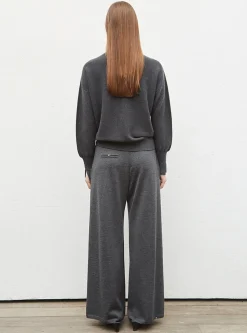 pantalon fluide maille fine jersey