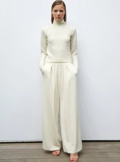 pantalon fluide maille fine jersey