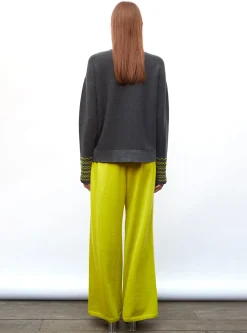 pantalon fluide maille fine jersey