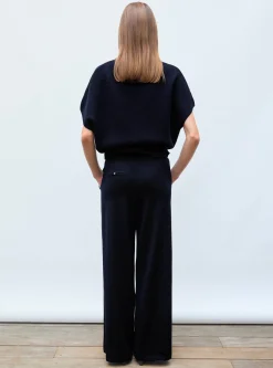 pantalon fluide maille fine jersey
