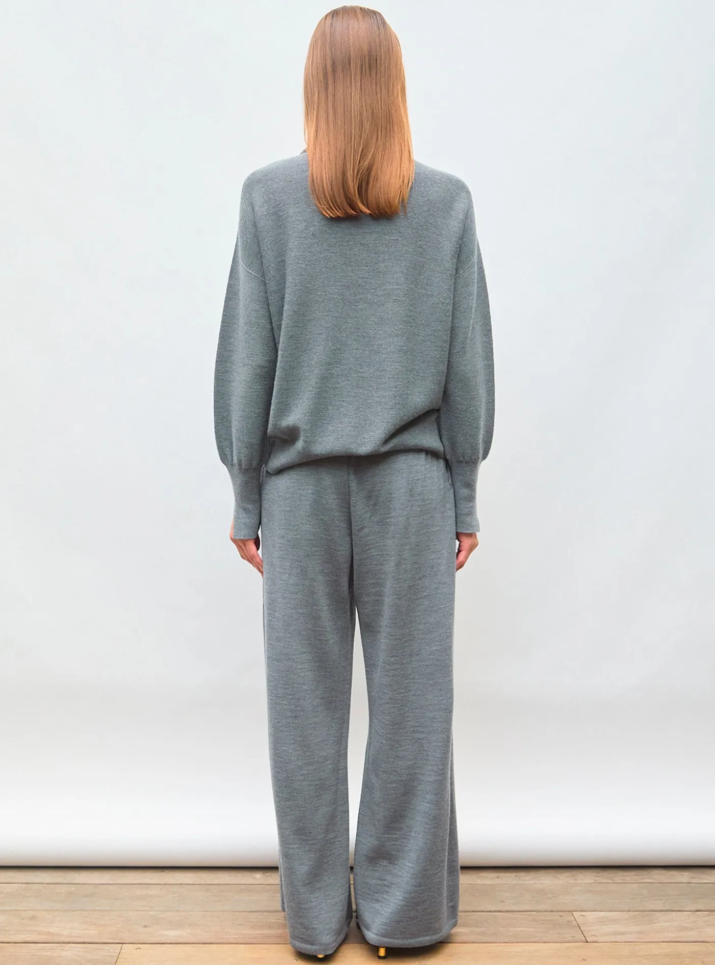 pantalon fluide maille fine jersey