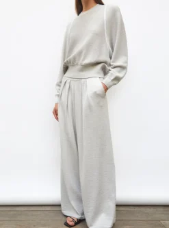 pantalon fluide maille fine jersey