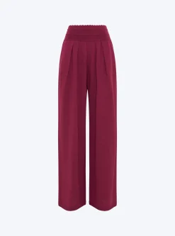 pantalon fluide maille fine jersey
