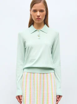 polo fin en jersey soyeux