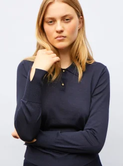 polo fin en jersey soyeux