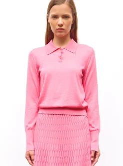 polo fin en jersey soyeux