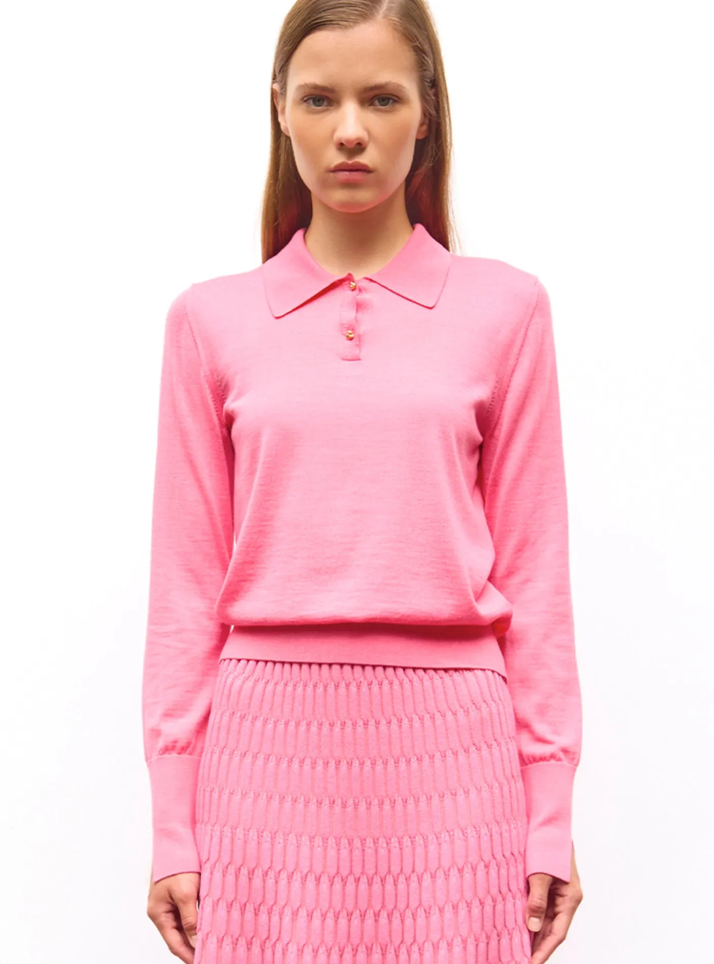 polo fin en jersey soyeux