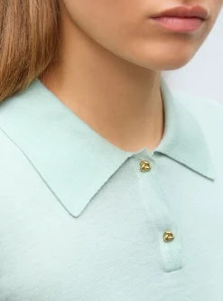 polo fin en jersey soyeux