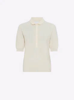 polo maille point mousse