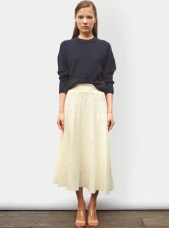 pull court en maille ondulée