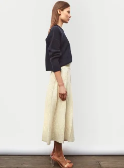 pull court en maille ondulée
