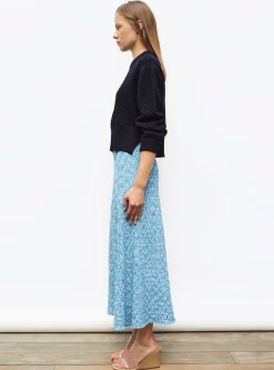 pull court maille damier