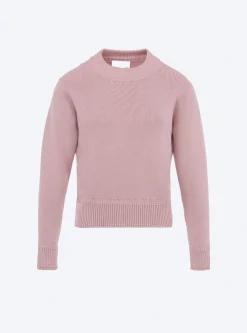 pull droit détails tressés
