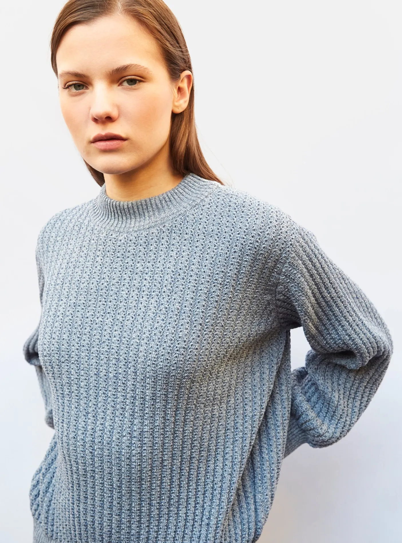 pull en maille torsade