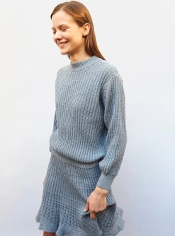 pull en maille torsade