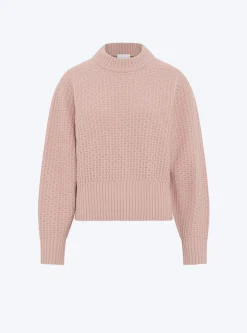 pull fin maille gaufrée