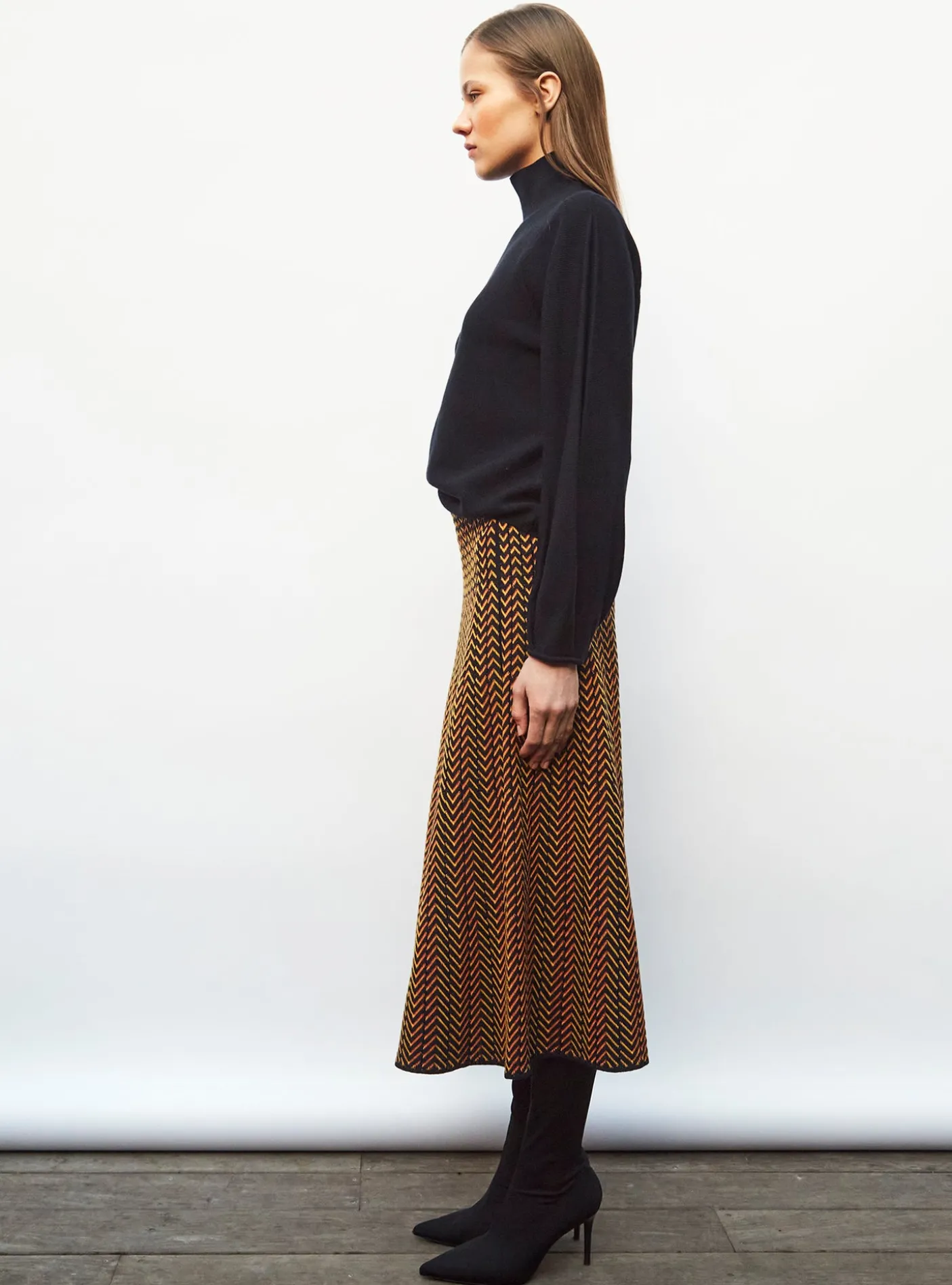 pull fin maille point mousse