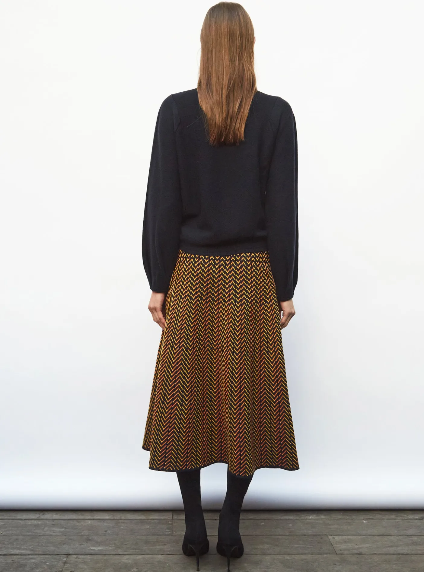 pull fin maille point mousse