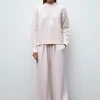 pull loose maille entrelacée