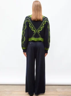 pull maille jacquard